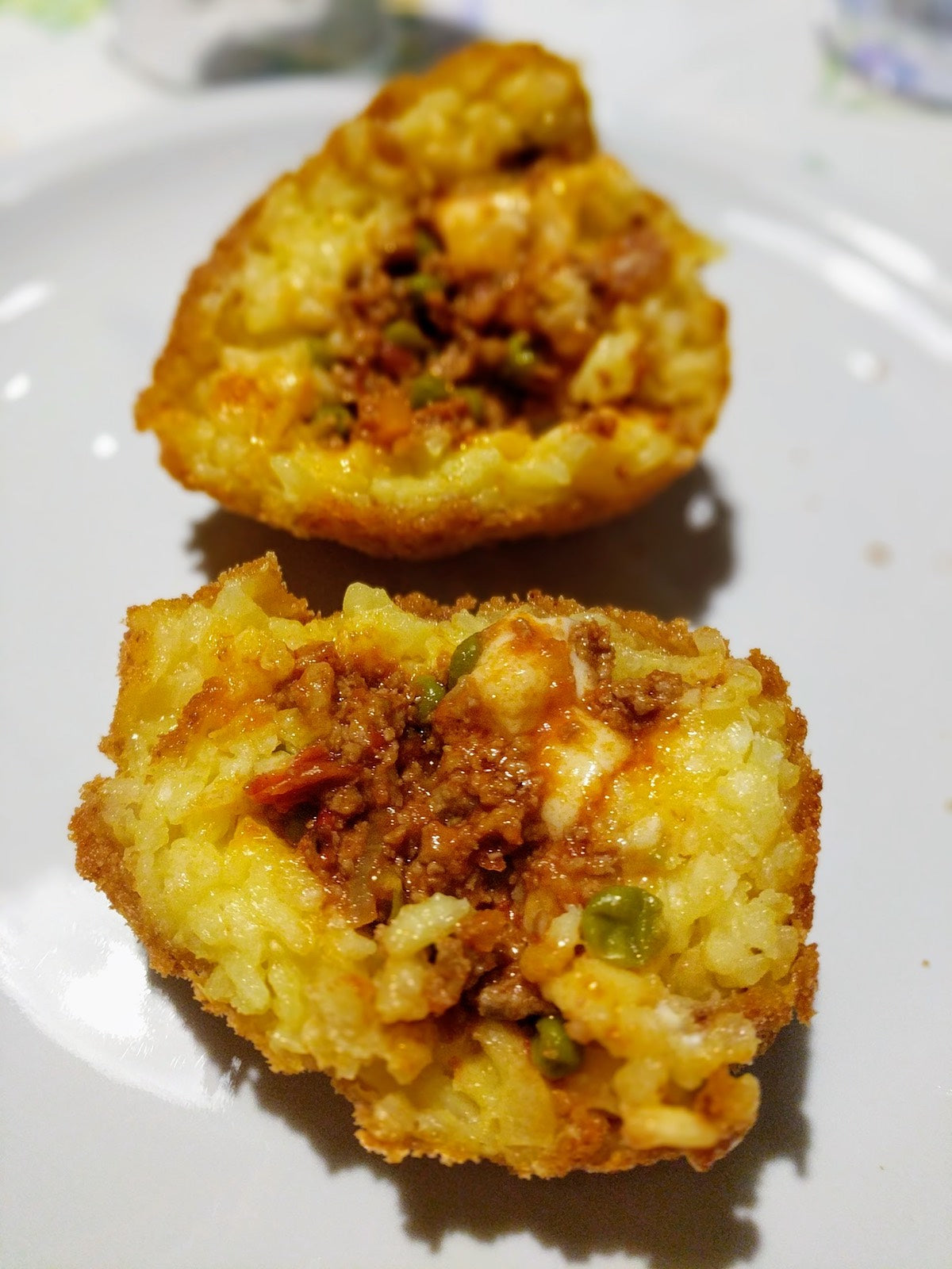 Arancini with Bolognese