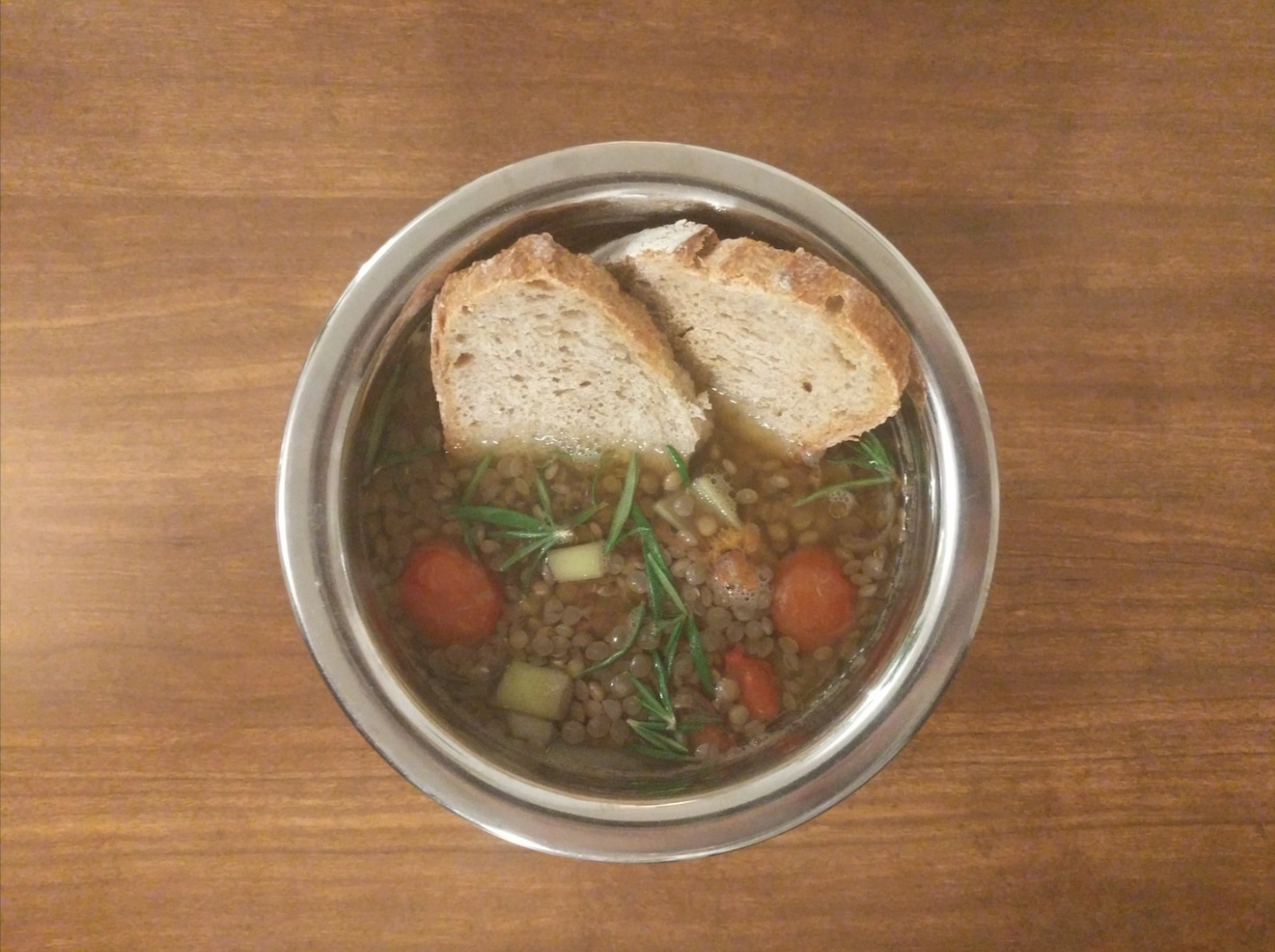 Lentil and Rosemary Soup